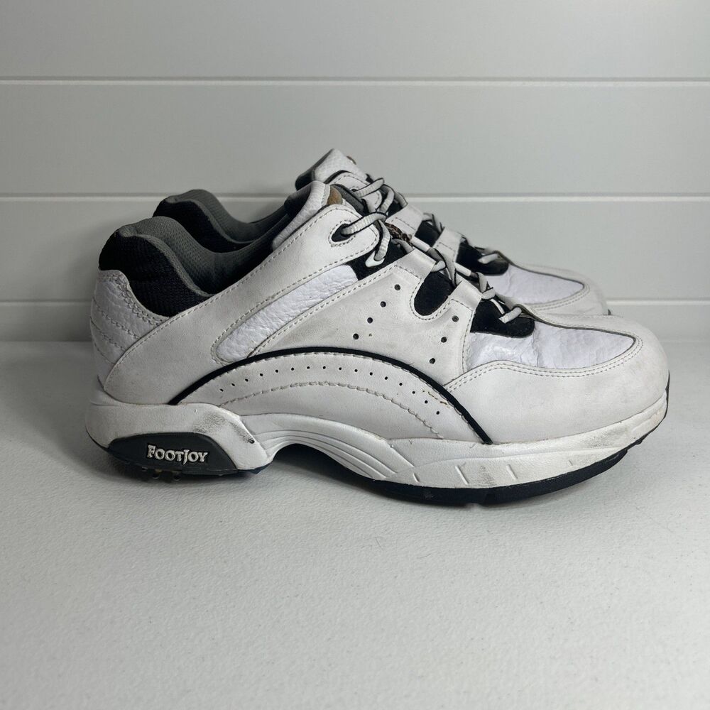 Footjoy Men’s Golf Shoes Size 9.5 XW White Golf Shoes Hydrolites Athletic